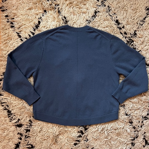 VINCE Cashmere Shirttail Crewneck Sweater XS - Picture 11 of 11